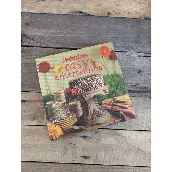 Vintage 2002 Southern Living Easy Entertaining Cookbook - Picture 1 of 6